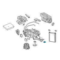 OEM 2020 Lincoln Navigator In-Car Temperature Sensor Diagram - FR3Z-19C734-A