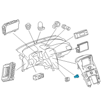OEM 2015 Chevrolet Volt Power Switch Diagram - 20795321