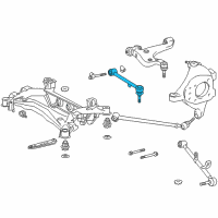 OEM 2001 Lexus LS430 Link Sub-Assy, Toe Control Diagram - 48705-50010