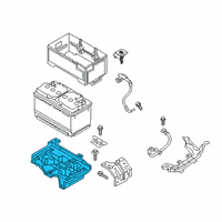 OEM 2022 Kia Telluride Pad U Diagram - 37150S9000