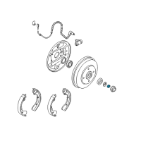 OEM 2004 Kia Rio Nut-Lock Diagram - KK15126042