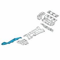 OEM 2022 BMW M8 HEAT INSULATION, CROSS FRONT Diagram - 51-48-8-098-096