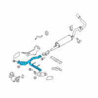 OEM 2010 Ford F-150 Catalytic Converter Diagram - AL3Z-5E212-E