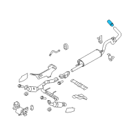 OEM 2012 Ford F-150 Extension Diagram - BL3Z-5202-B