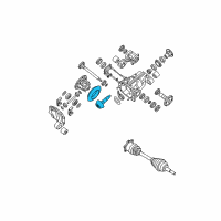 OEM Nissan Pathfinder Armada Gear Set Final Drive Diagram - 38100-8S112