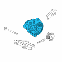 OEM 1999 Honda Civic Alternator Assembly (Reman) Diagram - 06311-PEJ-505RM