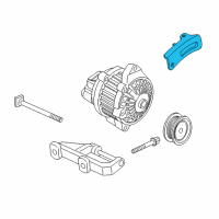 OEM Honda Bracket B, Alternator Diagram - 31113-P2T-000