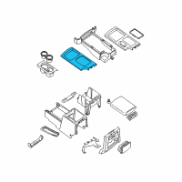 OEM 2007 Nissan Frontier Boot-Console Diagram - 96935-EA002