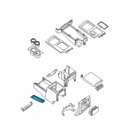 OEM Nissan Xterra Boot Assy-Parking Brake Diagram - 96906-EA002