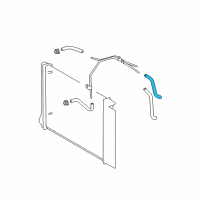 OEM Toyota Corolla Hose Diagram - 90445-16026