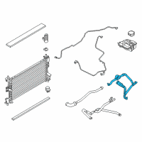 OEM 2012 Ford Focus Lower Hose Diagram - CM5Z-8286-A