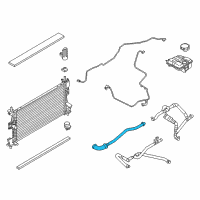 OEM 2015 Ford Focus Upper Hose Diagram - CM5Z-8260-A