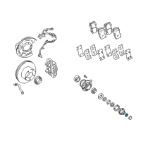 OEM 2001 Toyota Land Cruiser Snap Ring Diagram - 90520-31007