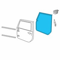 OEM 2021 Jeep Gladiator Door To Body Diagram - 68271724AH