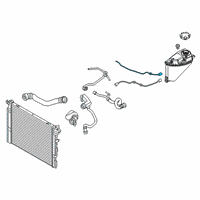 OEM 2020 BMW X7 PIPE, EXPANSION TANK-CYLINDE Diagram - 17-12-5-A02-2F1