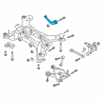 OEM 2015 Lincoln MKZ Upper Control Arm Diagram - DG9Z-5500-K