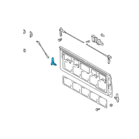 OEM 1998 Toyota Tacoma Hinge Diagram - 66110-89108