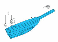 OEM BMW M235i xDrive Gran Coupe REAR LIGHT IN TRUNK LID, LEF Diagram - 63-21-7-465-471