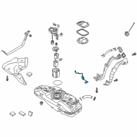 OEM 2018 Hyundai Accent Fuel Pump Sender Assembly Diagram - 94460-H9500