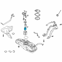 OEM 2022 Kia Seltos Fuel Pump Filter Diagram - 31112F9000