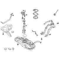 OEM Hyundai Accent Clamp Assembly Diagram - 31141-D2100