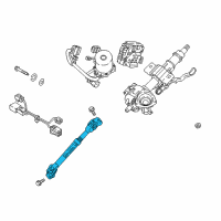 OEM 2017 Hyundai Sonata Joint Assembly-Steering Diagram - 56400-C1500