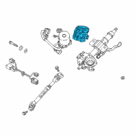 OEM 2017 Hyundai Sonata Controller Assembly-Mdps Diagram - 56340-E6500