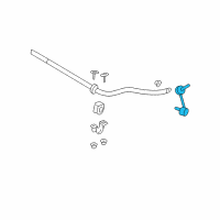 OEM 2004 Ford Crown Victoria Link Kit Diagram - 6W1Z-5K484-AA