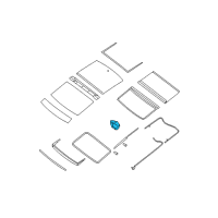 OEM Nissan Motor Assy-Sunroof Diagram - 91295-9N02A