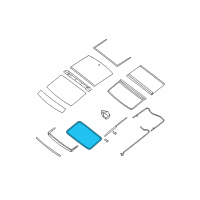 OEM 2010 Nissan Maxima Seal Primary Compression Diagram - 91346-9N02A