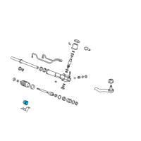 OEM Hyundai XG300 Rubber-Steering Gear Mounting Diagram - 57789-38000