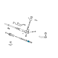 OEM Hyundai XG300 Bush-Rack Diagram - 57753-38000