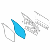 OEM Lincoln Corsair WEATHERSTRIP Diagram - LJ7Z-7820530-A