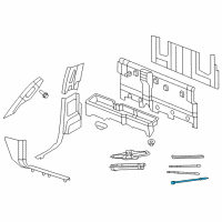 OEM Ram Wrench-Wheel Lug Nut Diagram - 52014438AA