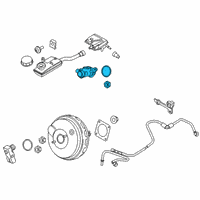 OEM 2017 Ford Transit Connect Master Cylinder Diagram - DV6Z-2140-P