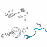 OEM Ford Vacuum Tube Diagram - KV6Z-9C490-A