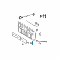 OEM 2019 Toyota Tundra Pivot Diagram - 66110-0C020