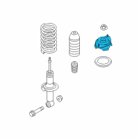 OEM 2018 Toyota 86 Upper Mount Diagram - SU003-00383