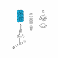 OEM 2013 Scion FR-S Coil Spring Diagram - SU003-04147