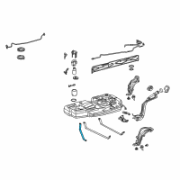 OEM 2004 Toyota Sienna Mount Strap Diagram - 77611-08011