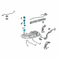 OEM 2010 Toyota Sienna Fuel Pump Diagram - 77020-08040