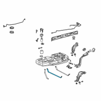 OEM 2006 Toyota Sienna Mount Strap Diagram - 77612-08011