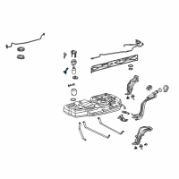 OEM 2014 Toyota Sienna Fuel Gauge Sending Unit Diagram - 83320-08030