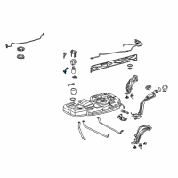 OEM 2017 Toyota Sienna Fuel Gauge Sending Unit Diagram - 83320-08030