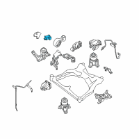 OEM 2011 Nissan Quest Valve Assembly SOLENOID Diagram - 14955-9S00A