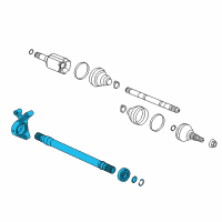 OEM Buick LaCrosse Intermed Shaft Diagram - 84086368