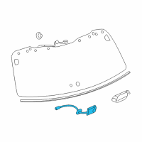 OEM 2013 Toyota Highlander Switch Diagram - 84840-0E020