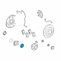 OEM Toyota Land Cruiser Outer Seal Diagram - 90312-87001