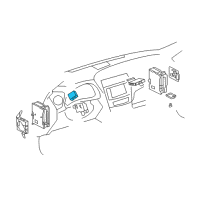 OEM 2013 Lexus IS350 Flasher Assy, Turn Signal Diagram - 81980-53030