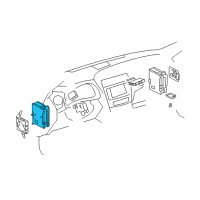 OEM Lexus IS F Block Assembly, Junction Diagram - 82730-53052